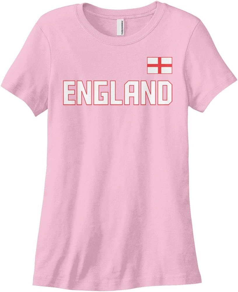 Threadrock Women's England National Pride T-Shirt