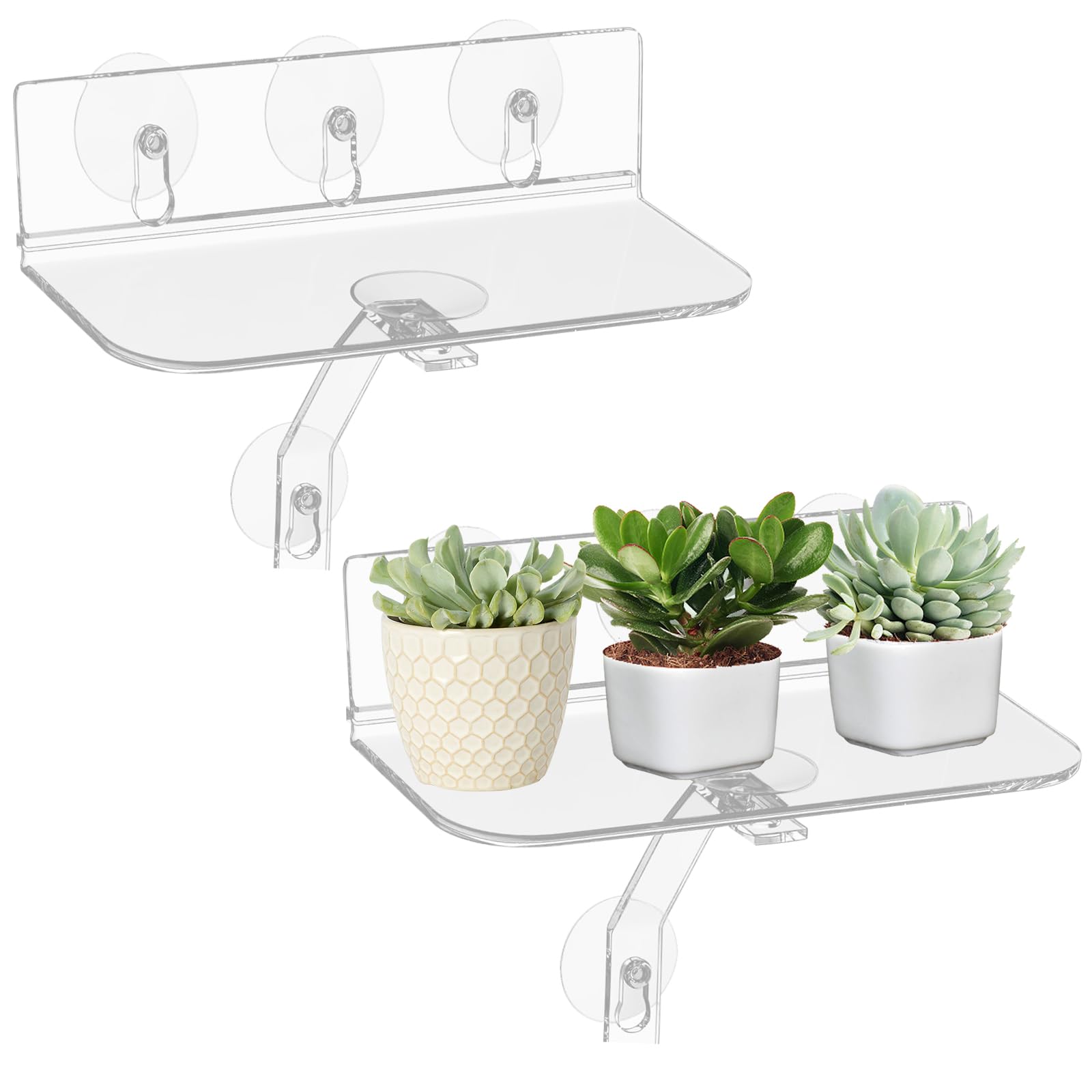 2 PZ SCAFFALI per piante cesto fiori da parete per tessitura plastica