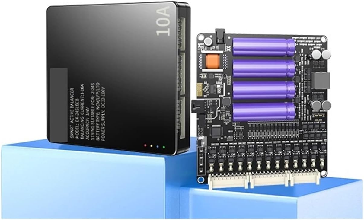 10A Active Balancer 2S~24S Li-ion Lifepo4 LTO NCA Lithium Battery Active Balancer