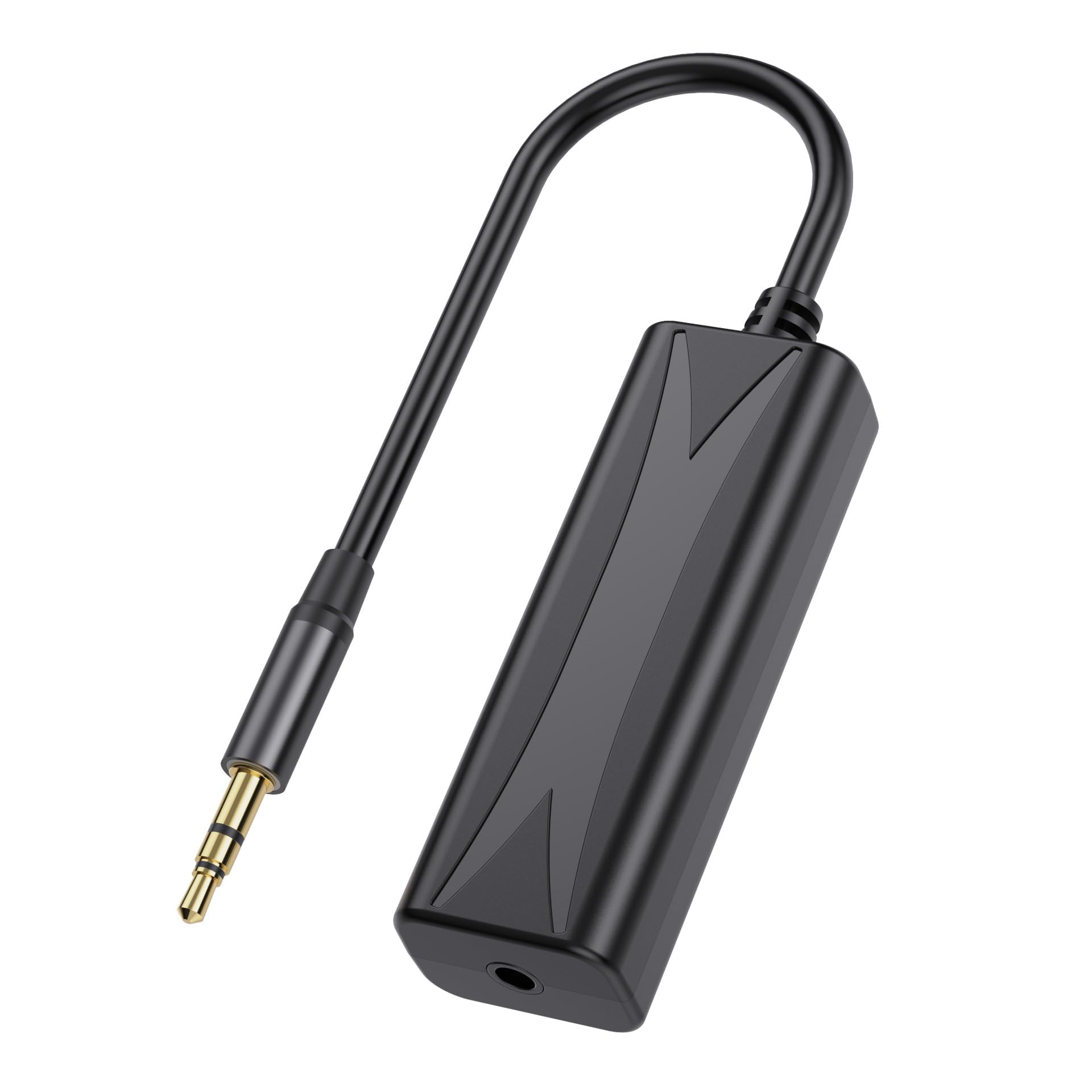 Ground Loop Isolator, Noise Filter, Eliminate The Buzzing Noise for Your Car Audio System/Home Stereo with Jack 3.5mm Audio Cable