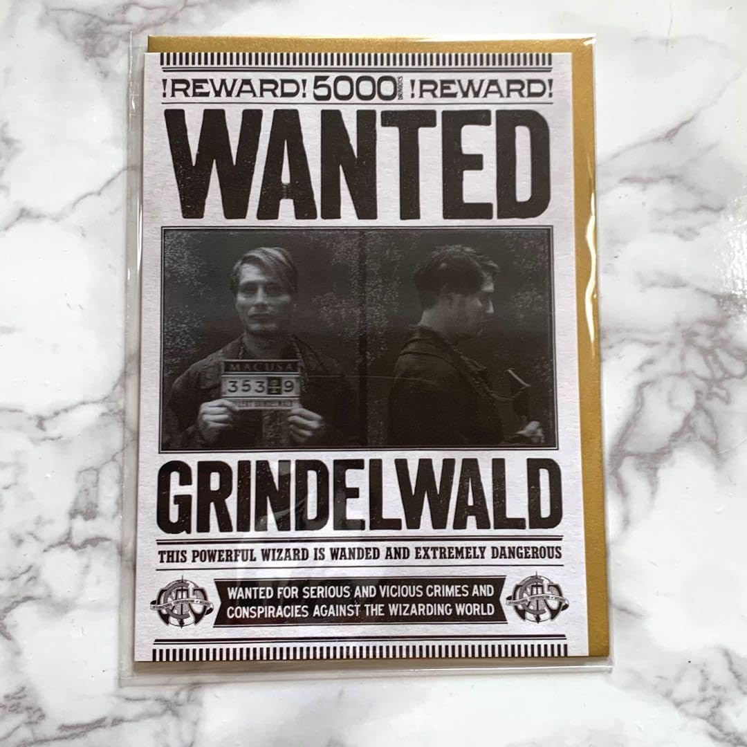 minalima ファンタビ グリンデルバルド手配書