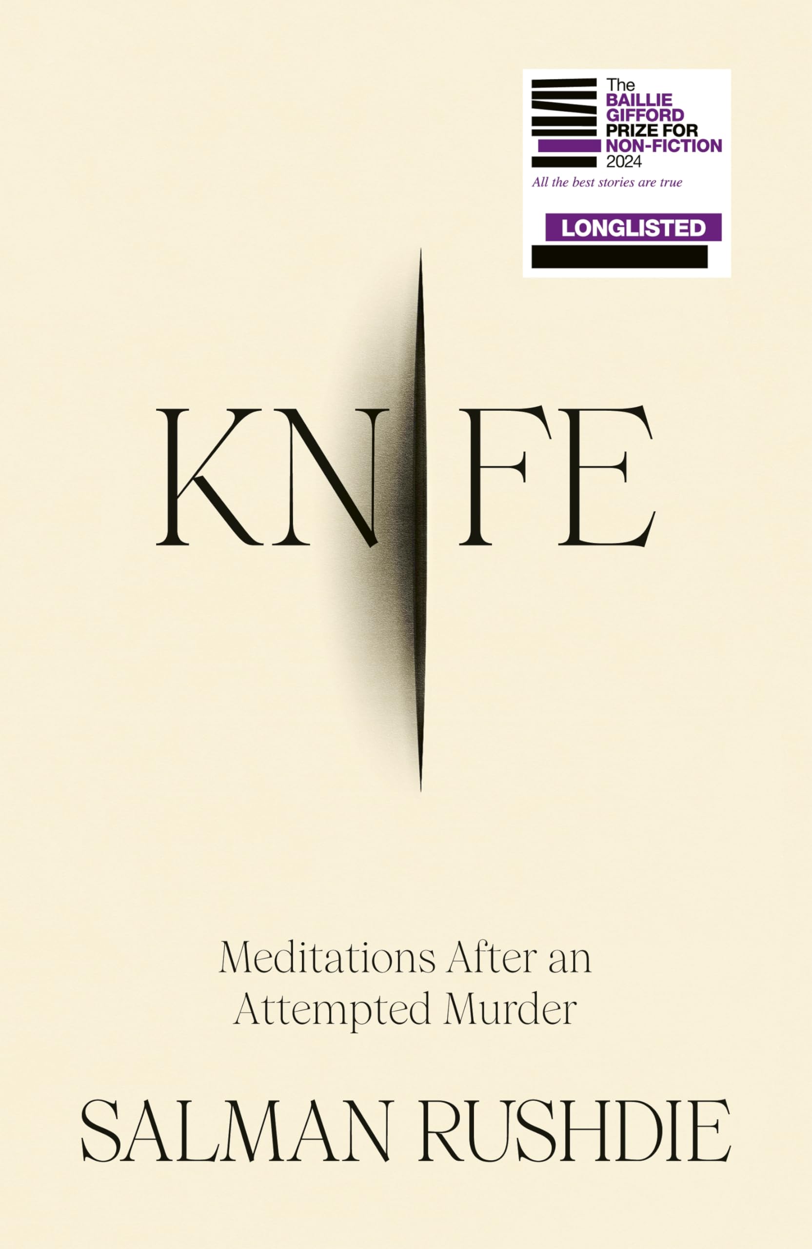 Knife by Salman Rushdie HARDBACK 9781787334793