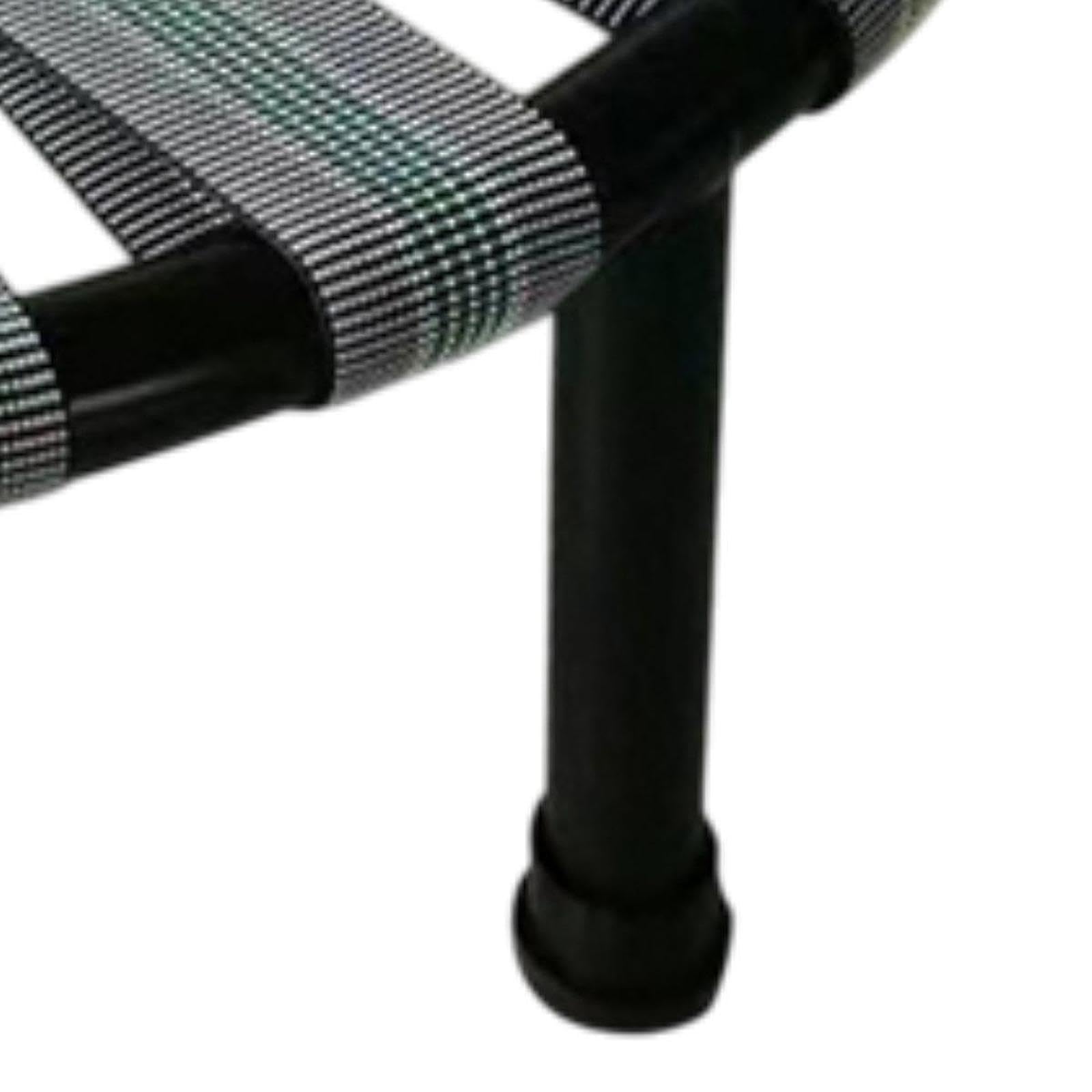 Milageto Trampolino per Bambini Resistente E Pieghevole con Ampie Fasce Elastiche Antiscivolo E Telaio Compatto, Ideale per Allenamento Fisico, Giochi in Casa,