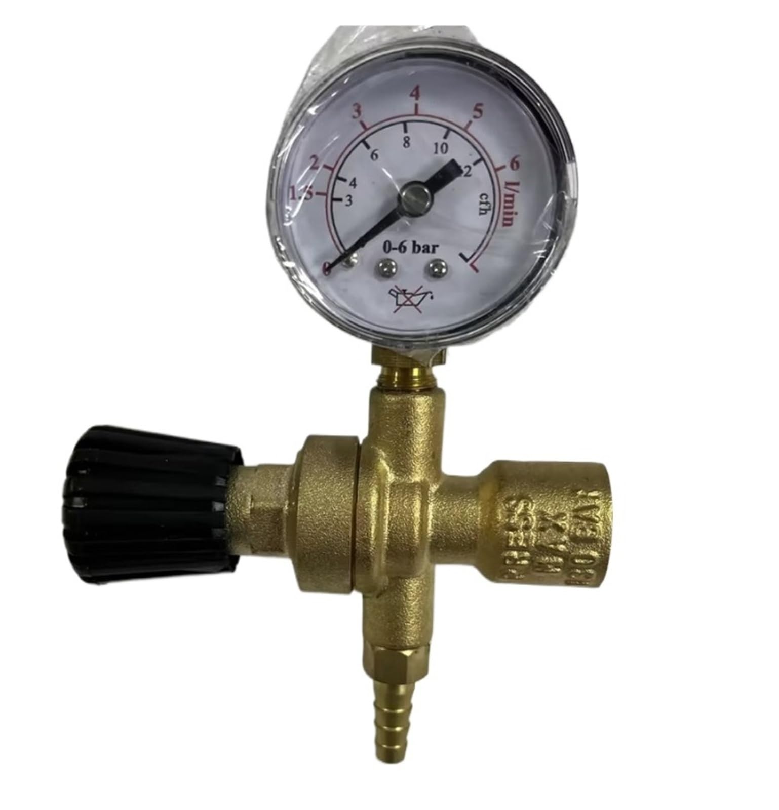Argon Carbon Dioxide Pressure Reducer Pressure Gauge Instrument 36v220V Two Welding Pressure Reducing Valve M10 * 1