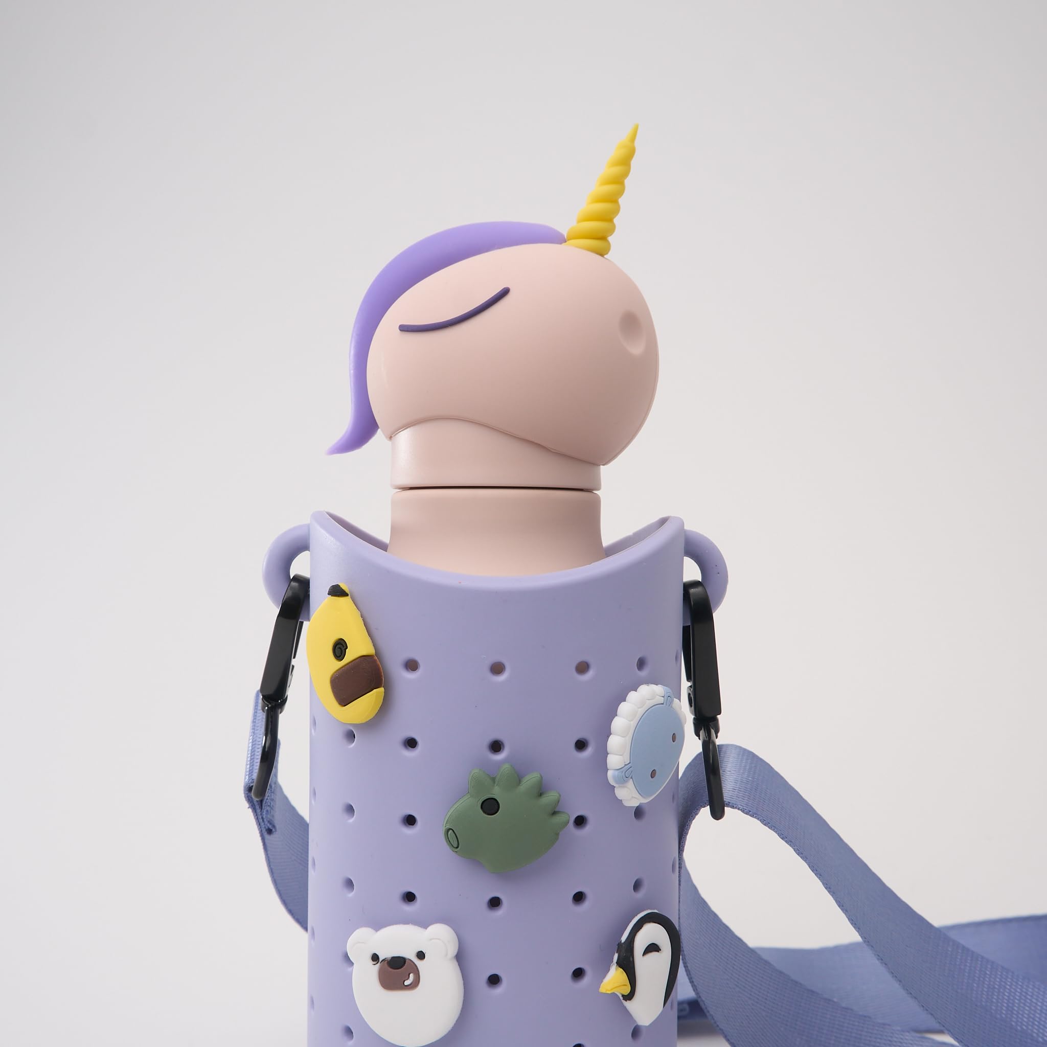 asobu Bestie Écharpe en silicone Bleu