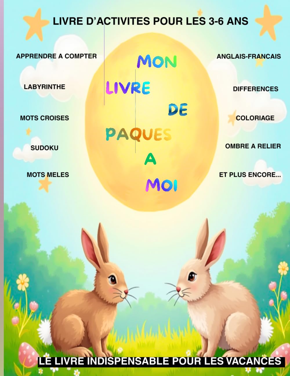 MON LIVRE DE PAQUES A MOI: Livre d'activités pour les vacances