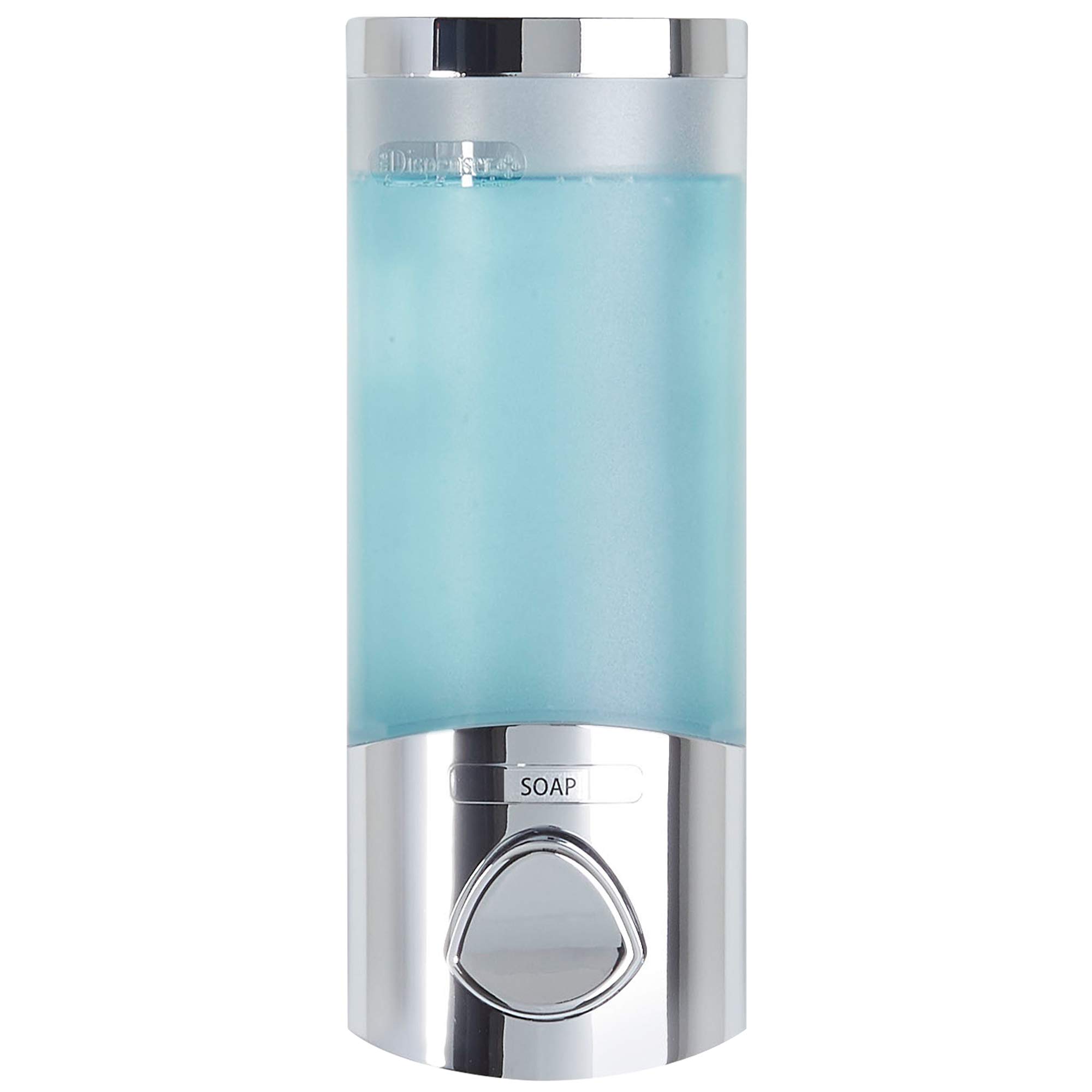 Better LivingProducts 76144-1 EUro Uno Shower Liquid Dispenser With Translucent Container, Chrome