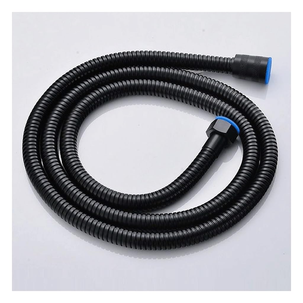 Schlauch, extra langer Duschschlauch, flexibles Duschschlauchrohr aus Edelstahl mit Doppelverriegelung und EPDM-Innenrohren, for Sanitärzubehör im Hausgarten(200cm)