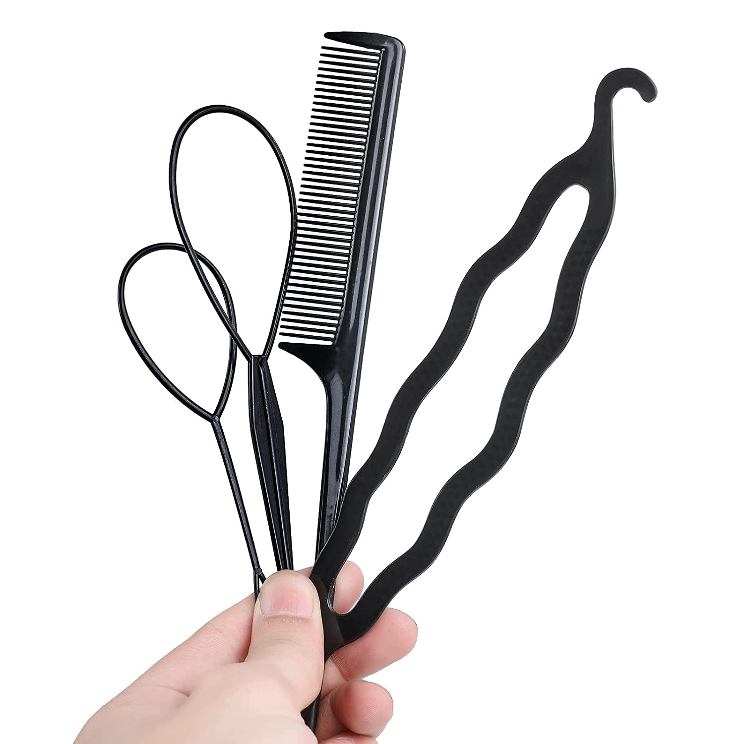 40 Pz Hair Styling Set Di Capelli Design Strumenti Styling Accessori FAI DA TE Modellazione Dei Capelli Kit Magia Veloce Spirale Treccia Treccia Strumento