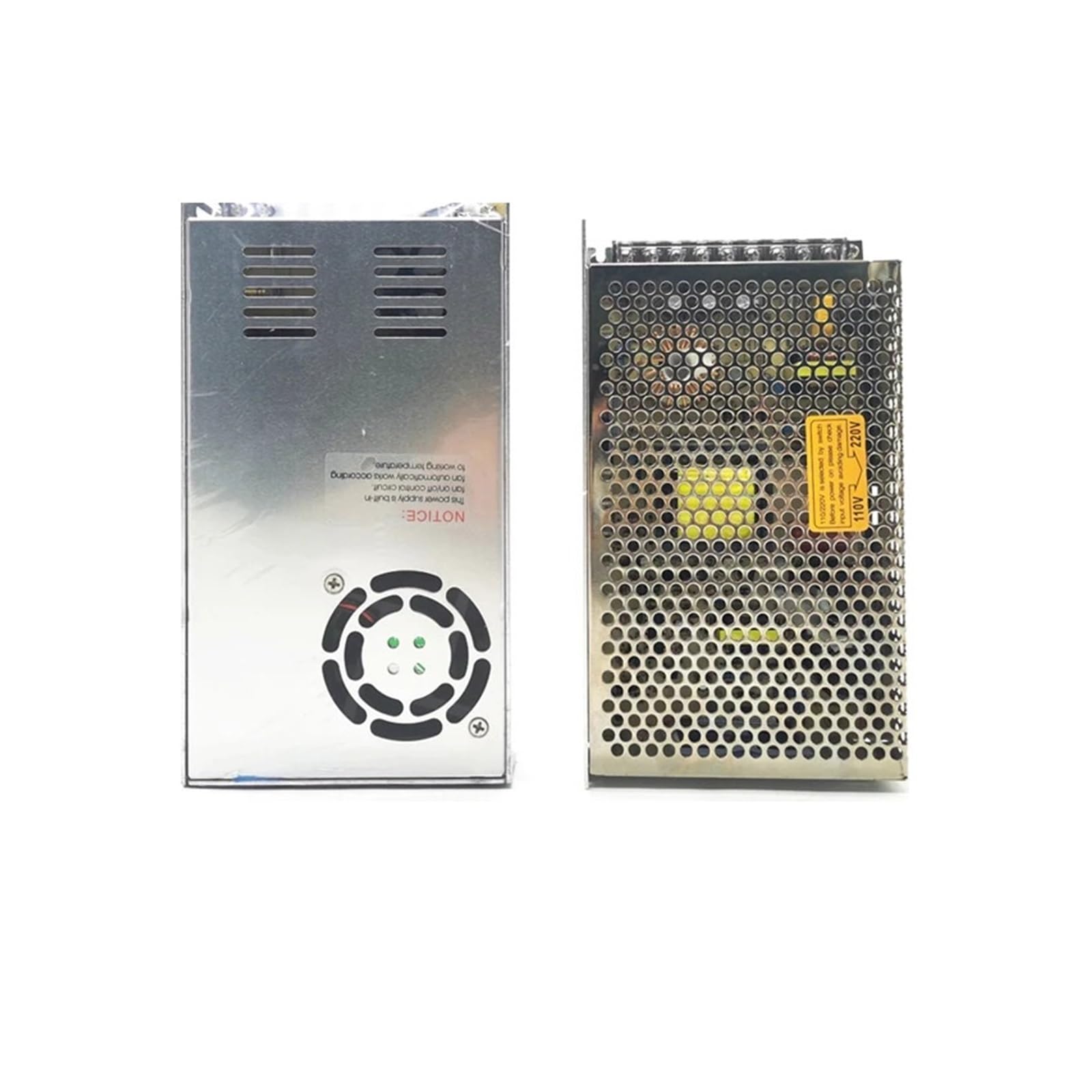 BALYDLUL 1pcs Switching Power Supply S-200-24 200W DC24V 8.5A S-400-60 400W 60V 6.6A DC60V Transformers for Stepper Motor(400W 60V)