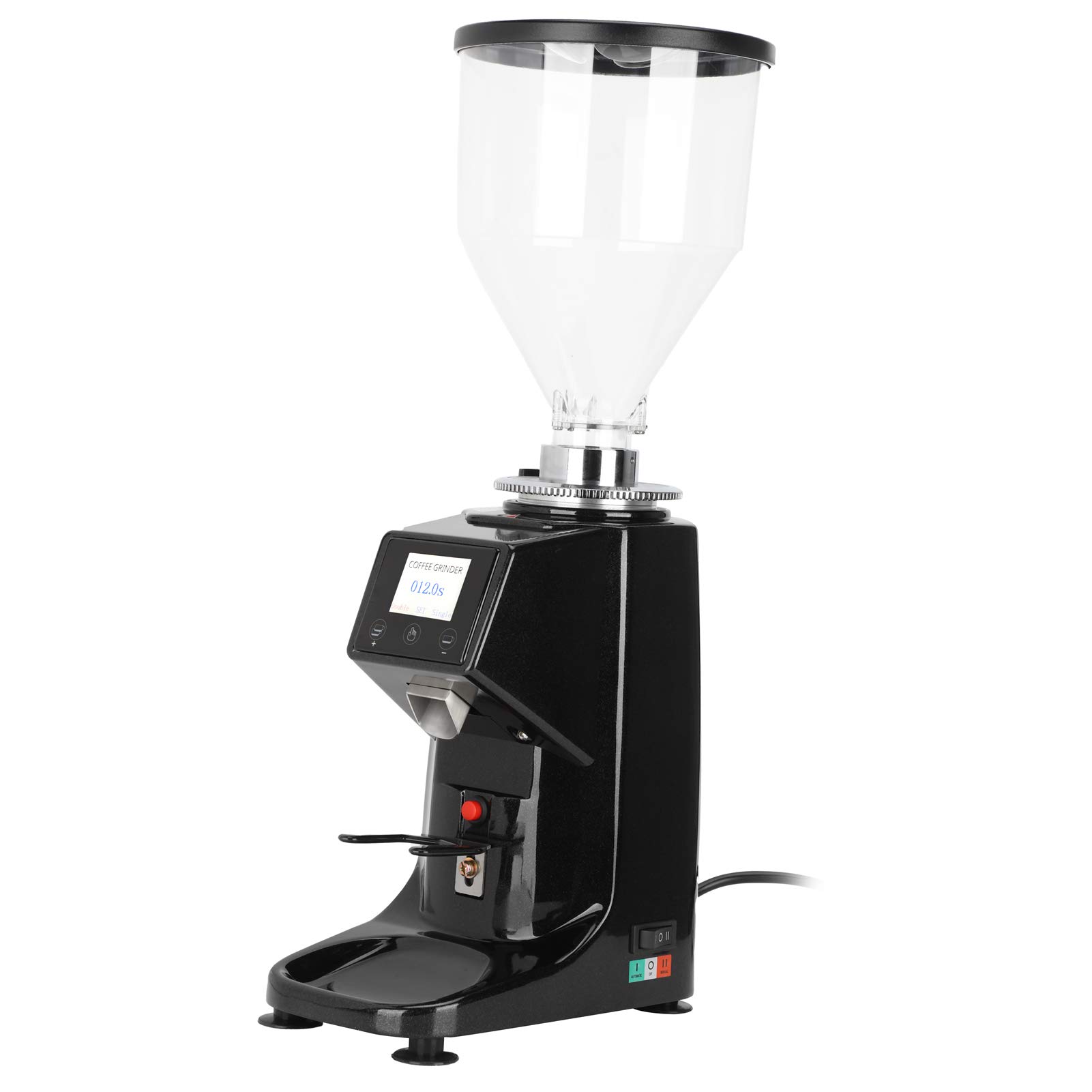 Fdit Molino de café Eléctrico con Pantalla Táctil LCD, Molinillo de