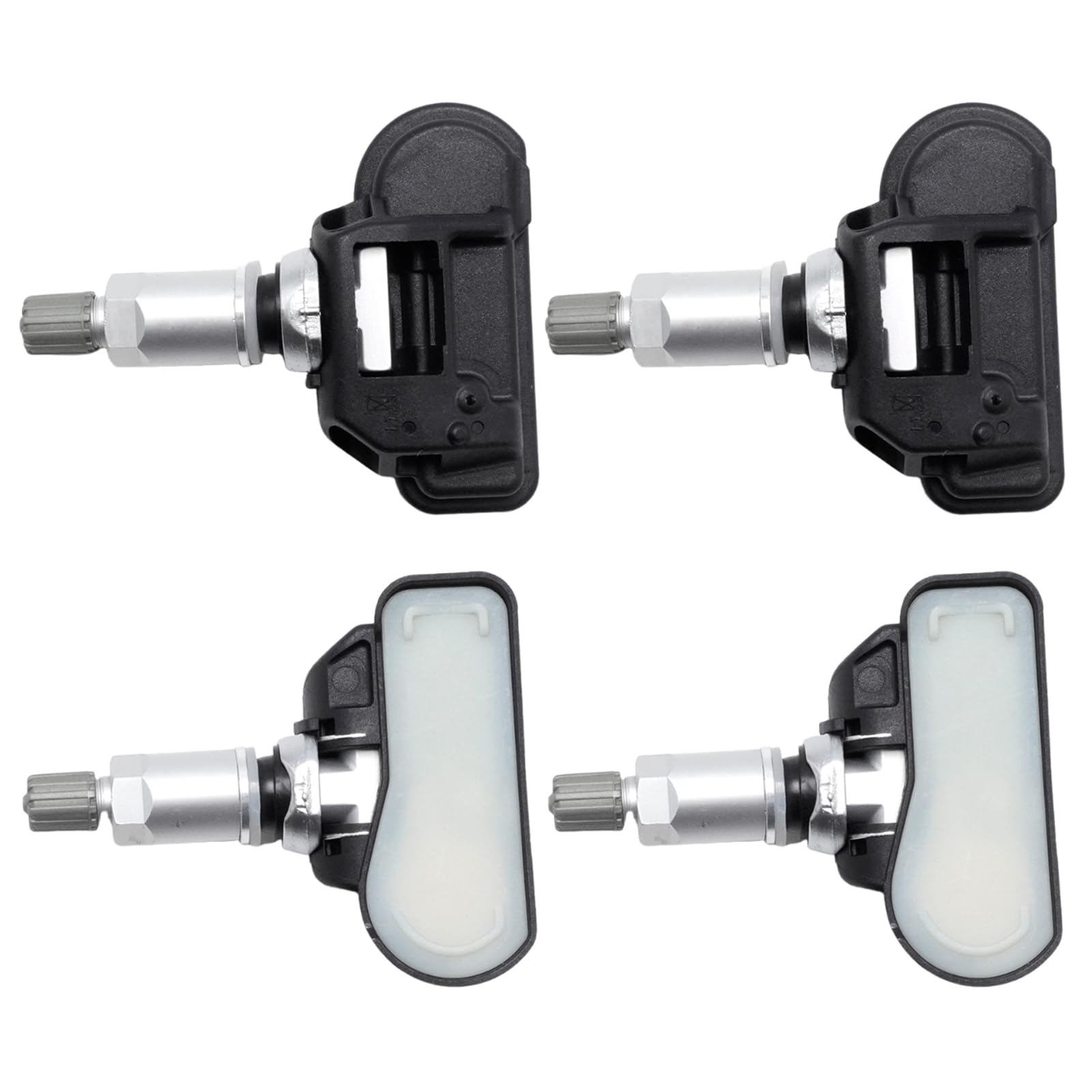 Hoypeyfiy 4 Stück A0009050030 Reifendrucksensor, Ersatz für Mercedes Benz C-Klasse W204 W205 GLC GLE, TPMS-Sensor für Klasse A B C