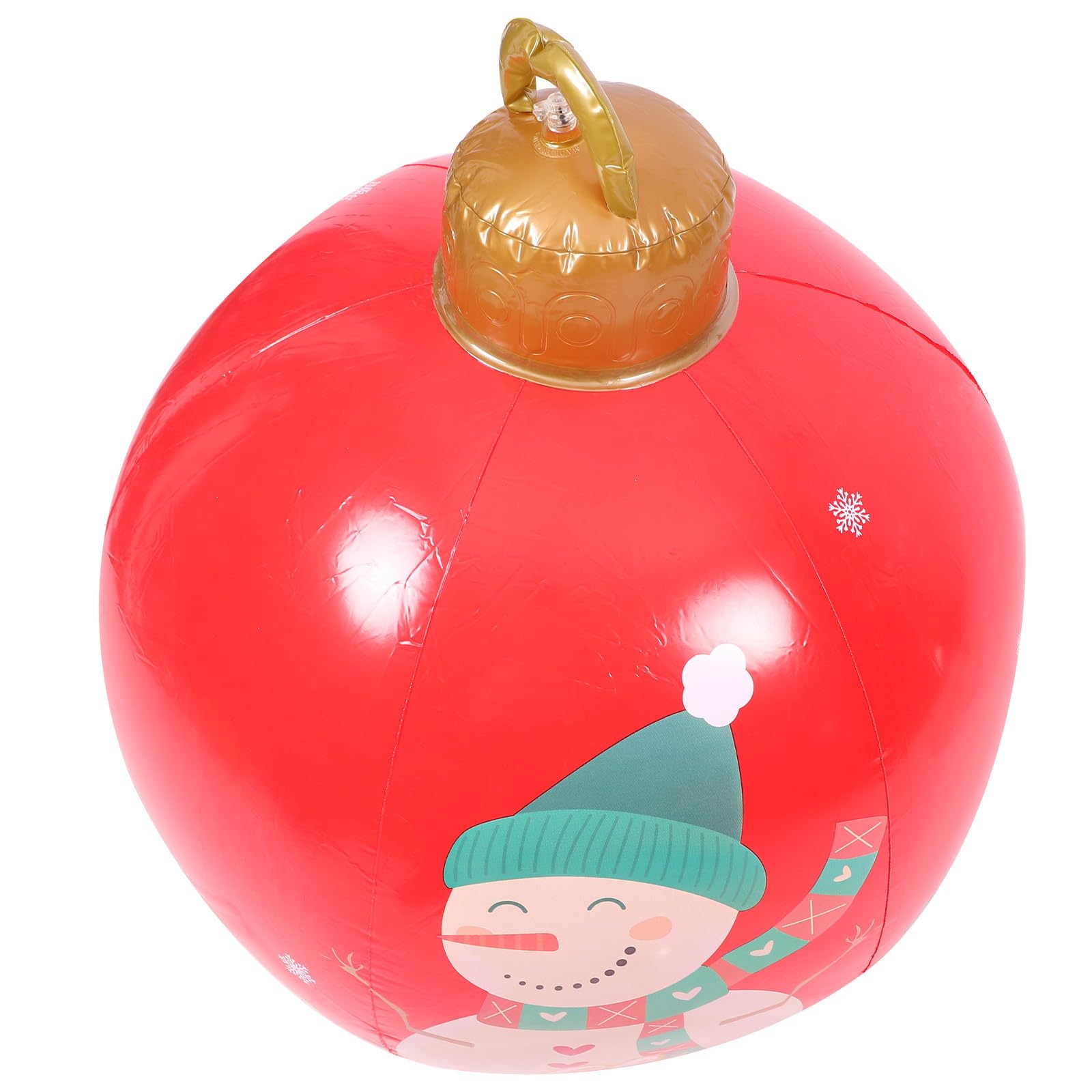 Toyvian 5 Pièces Boule de Noël Gonflable Extérieure, Décoration PVC