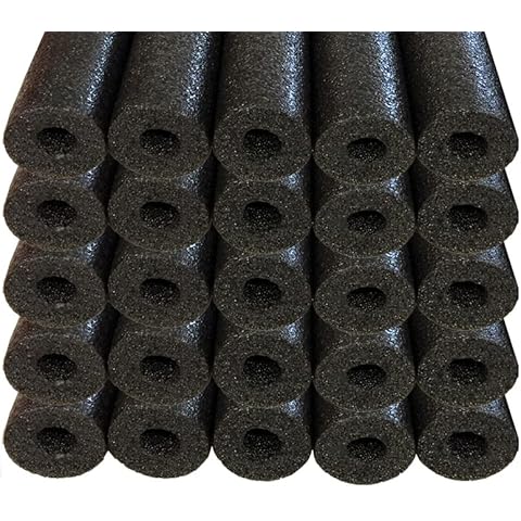 25 Pack of Oodles of Noodles Foam Swimming Pool Floatie Black Cover