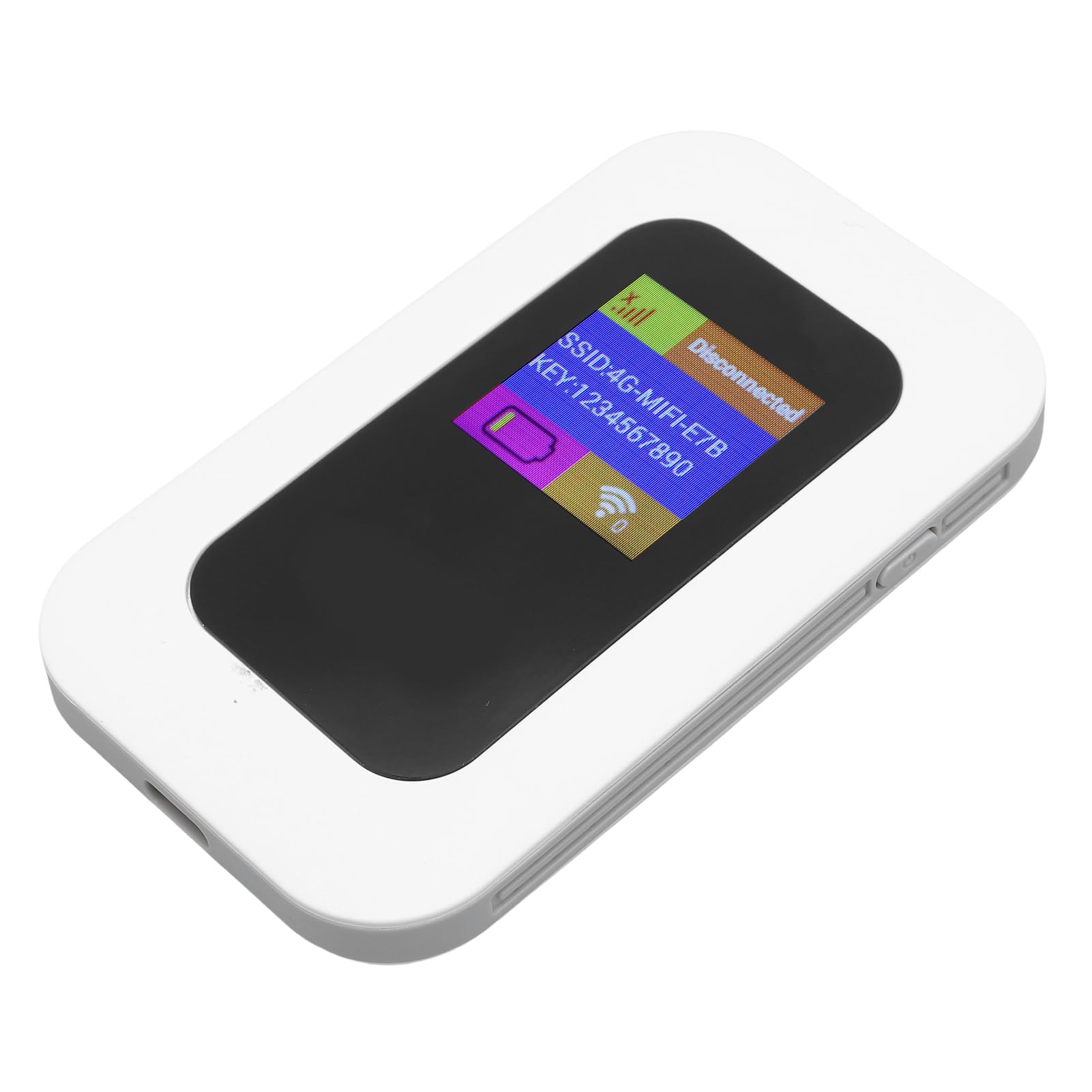 Sxhlseller 4G LTE Wi -Fi Mobile Hotspot, 300 Mb/S Szybki Urządzenie Sieciowe Bezprzewodowe, Podłącz do 10 urządzeń, Kieszonkowy Router 4G do Podróży Kemping