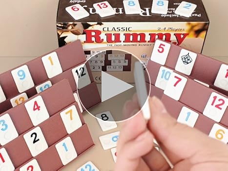 _ Rumy   Rummy Cube Game Four Players Edition, Deluxe 106 Tiles Rummy