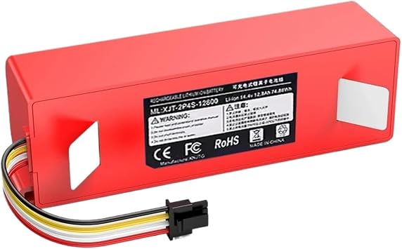Replacement Battery 14.4V 5200mAh , Compatible For Roborock ,S50 S5 S6 S7 Pure/MAX/MaxV/MaxV Ultra/Q5 Q7 Pro/MAX ,Vacuum Cleaner Parts