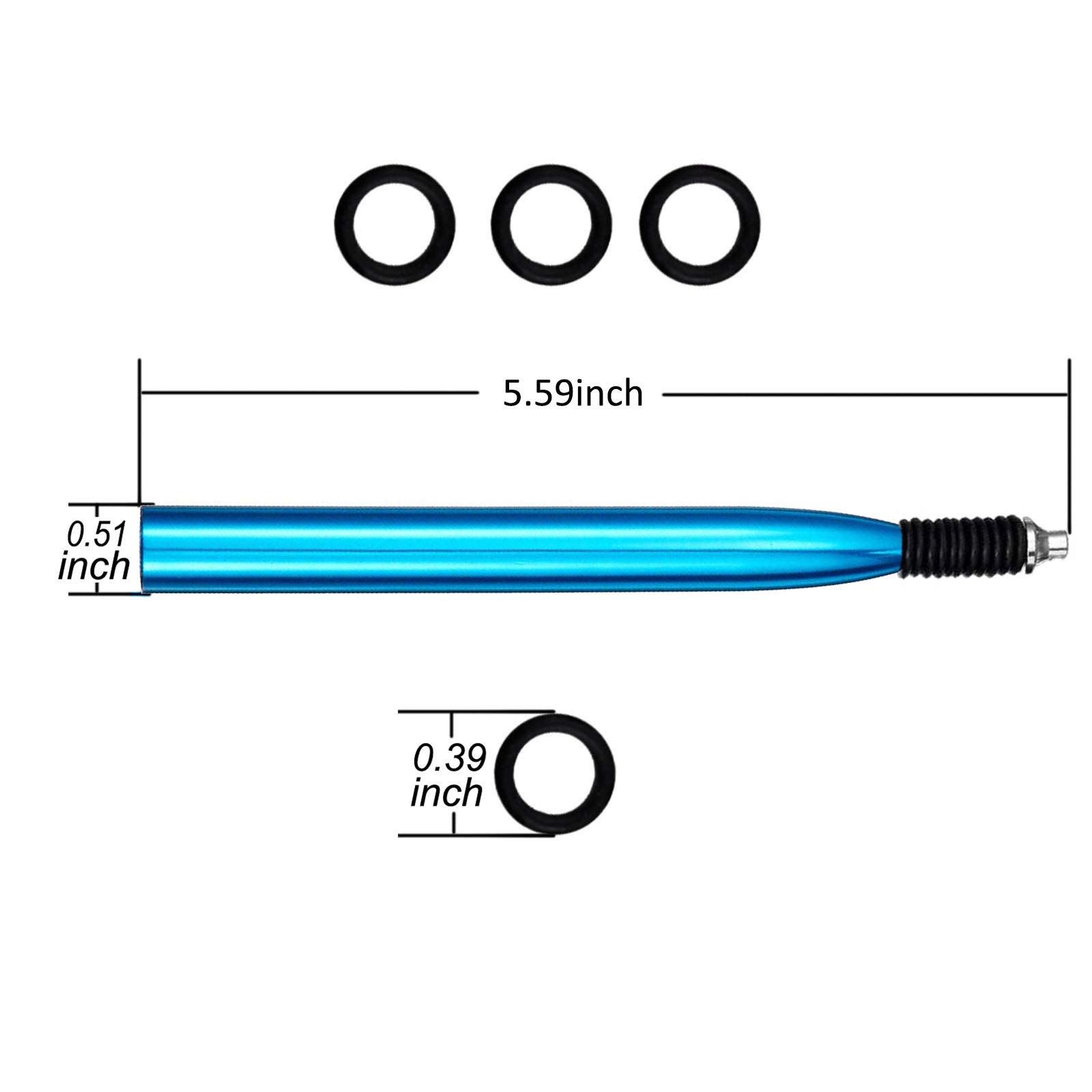 Wacky Rig Tool, aparejos de cebo de pesca, 70 juntas tóricas de gusano, kit de gusano loco para cebos suaves Senko Neko Finesse Stick