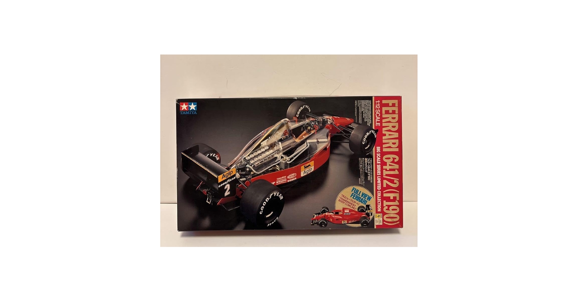 【絶版 】タミヤ・フェラーリTAMIYA FERRARI 641/2 マールボロ Amazon | 1/12 ビッグスケールシリーズ フェラーリ641/2（F190