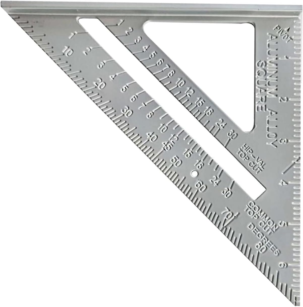 Set square, Speed Square, Set Square Carpentry, Roofing Square for Multi-Functional High Precision Carpenters Square Tool Layout Tool Kit for Roofing and Windows Home Builders