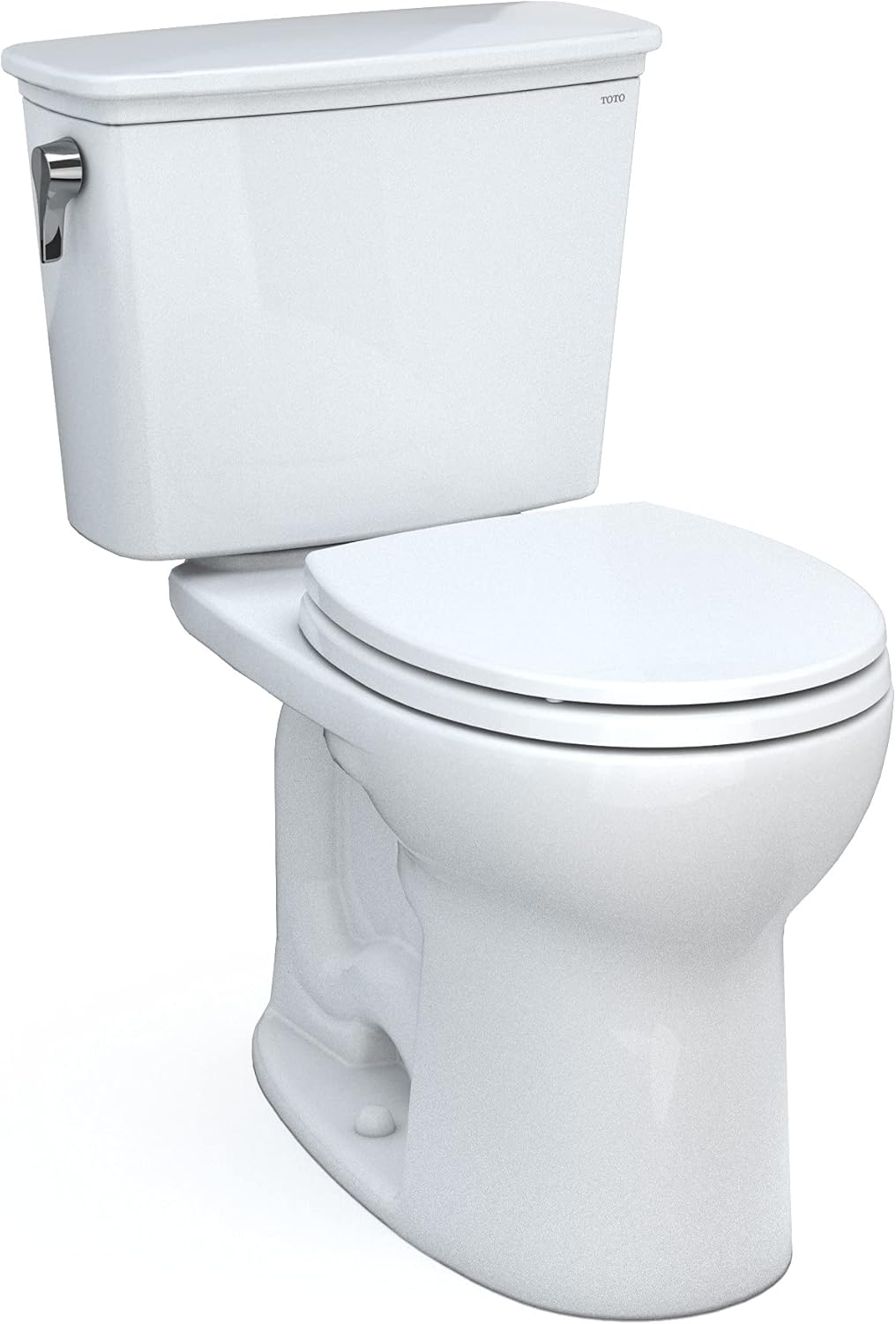Drake Transitional Two-Piece Round 1.28 GPF Universal Height TORNADO FLUSH Toilet with CEFIONTECT