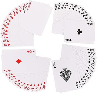 Blanko-pokerkarten Aus Papier Zum Bedrucken Und Erstellen Eigener Karten Für Partys Und Familienunterhaltung Tragbar Und Langlebig