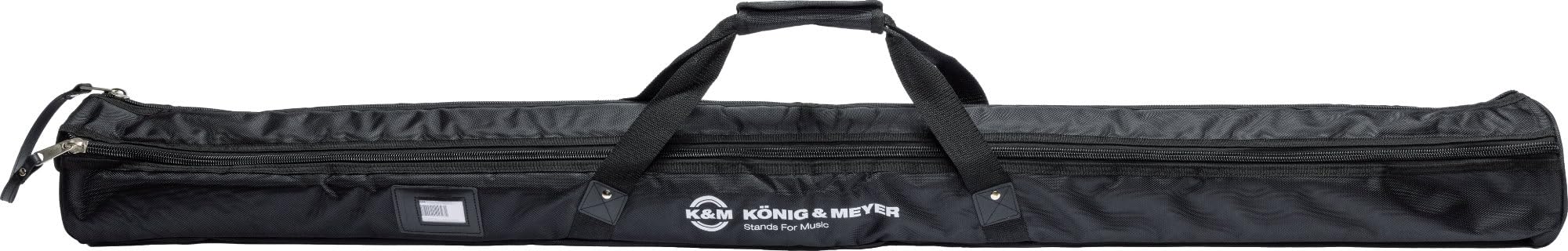 K&M 24609 Tragetasche für 2 Verbindungsrohre Größe L, Abmessungen (mm): 1420 x 200 x 140, aus schwarzem Nylon