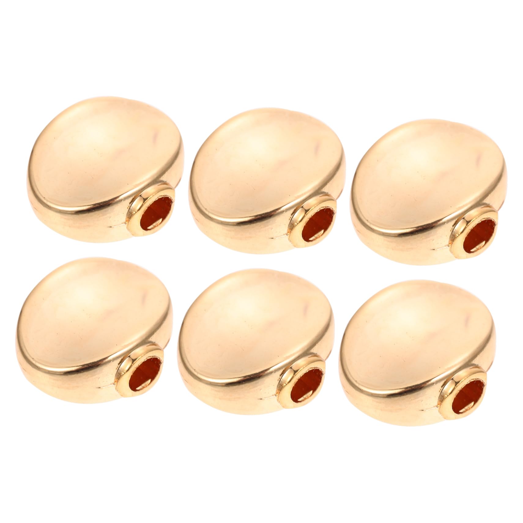 ibasenice 24pièces Chevilles Accordage Métalliques Pour Guitare Têtes De Machine Forme Ovale Accessoires Pratiques Pour Instruments De Musique