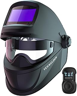 Top 10 air fed welding helmet review 9 DIN YESWELDER Flip-up Auto Darkening