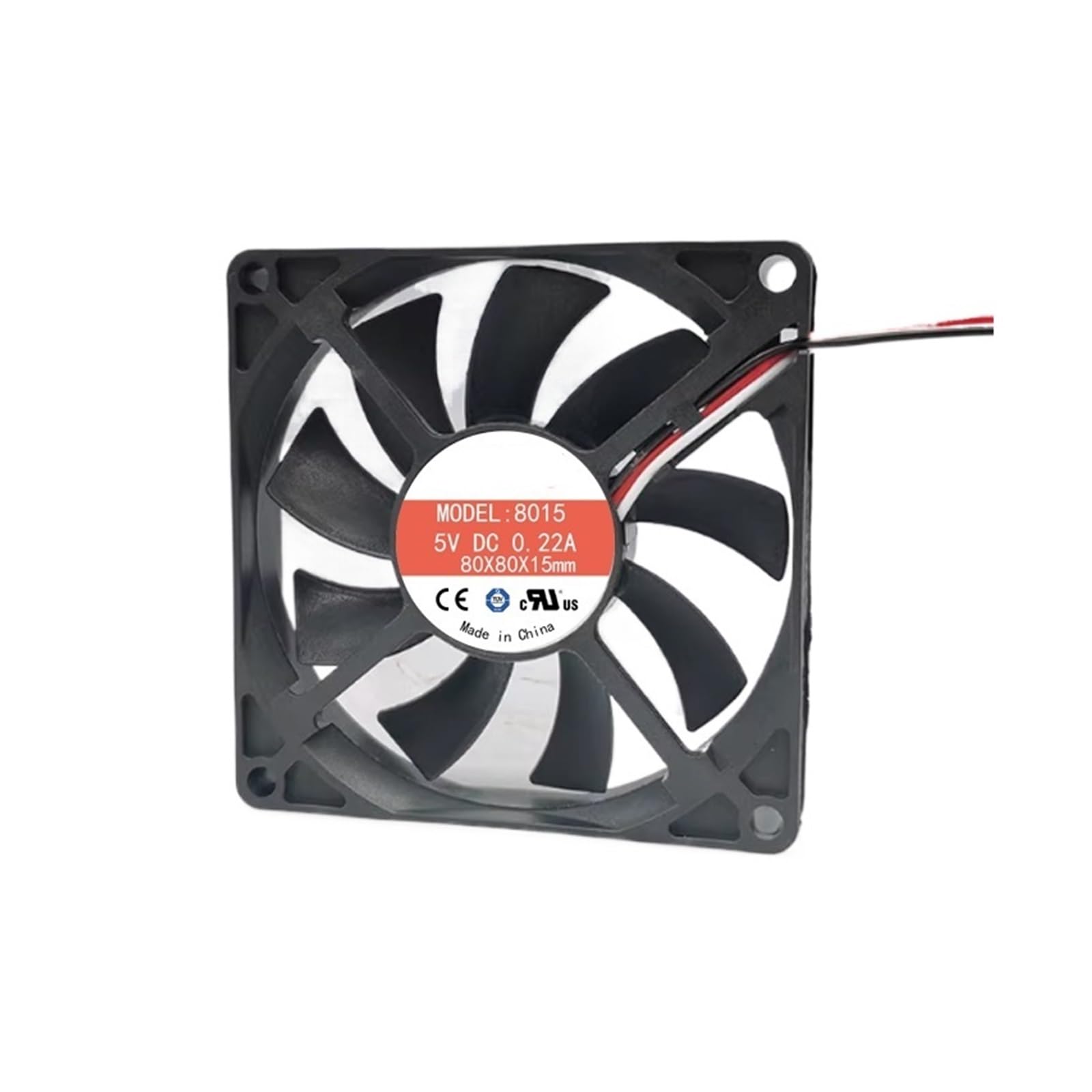 YMUGUEGH 8015 12V 24V 5V 8cm cooling fan(12V 2line)