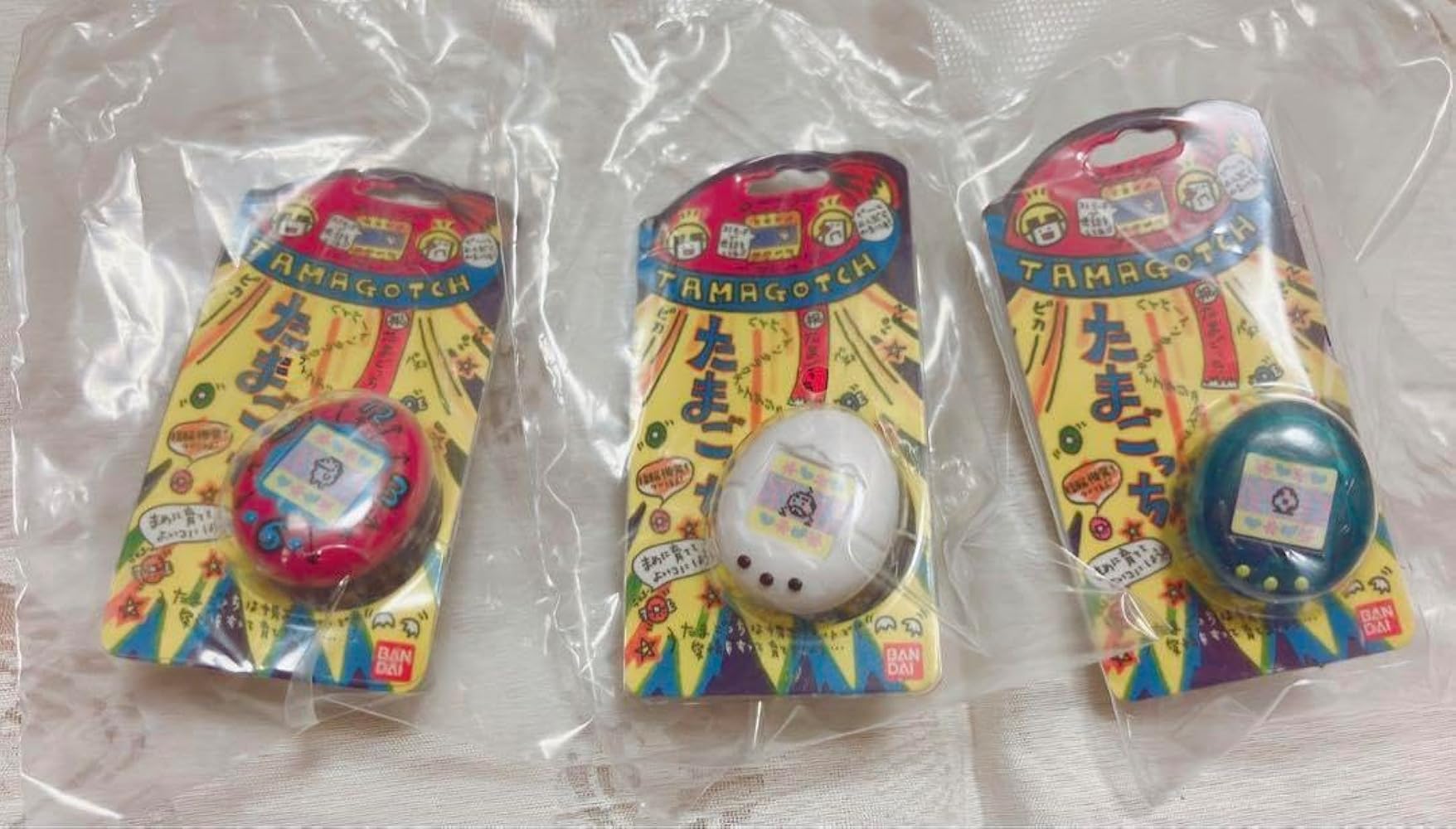 初代 ♡たまごっち ぎんじろっち＆おやじっちマスコットセット【激レア】 初代 ♡たまごっち ぎんじろっち＆おやじっちマスコットセット