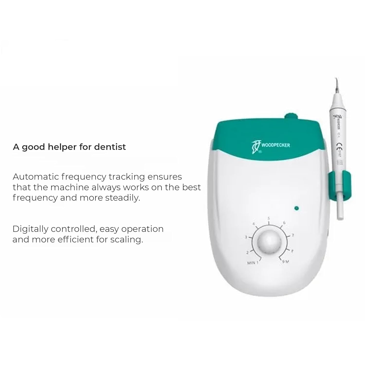 DENTGIST Woodpecker UDS-J Scaler with power dial and water control