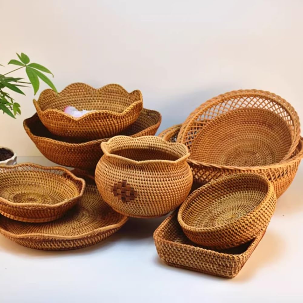 Materiale di riparazione in vimini da 0,8 cm, kit di riparazione in rattan PE da 500 g tessitura in vimini piatto for sedia giardino, divano, cestino fai da te, circa 196 piedi(Coffee Gradient)