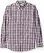Dockers Men's Long Sleeve No Wrinkle Signature Gingham Button Down Collar Spade Pocket Shirt