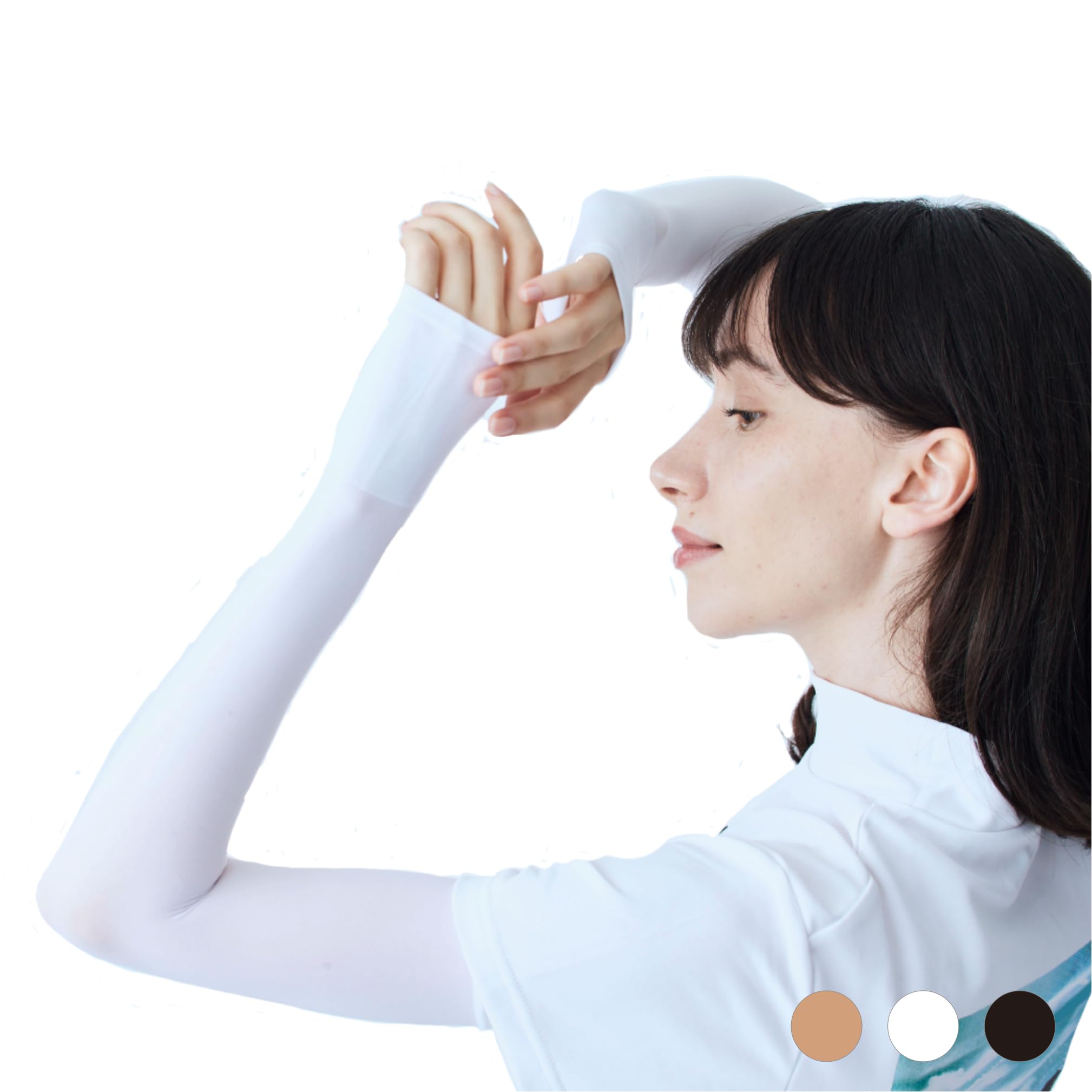 手甲　日FOIL Amazon.co.jp: [wsevengolf] 極薄W7 Ice Silk Sleeve（アイスシルク