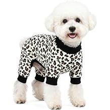 1-Piece Dog Pjs in Brown Size L