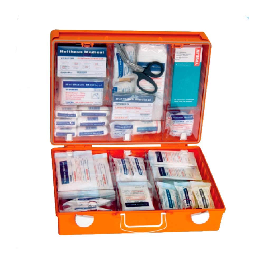 Holthaus Medical ÖNORM Z 1020 Tipo 2 - Botiquín de primeros auxilios (40 x 30 x 15 cm)