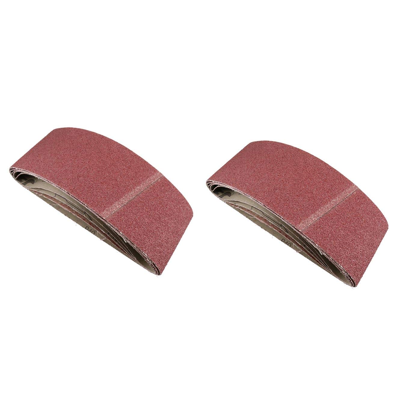Kwb Set De 3 Bandes Abrasives 100x560 Mm Grain 40 Pour Ponceuse A