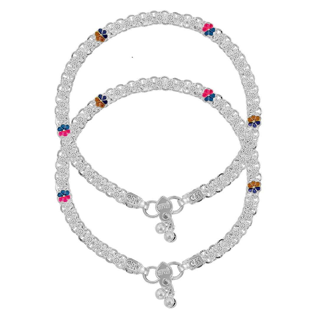 See full amazon price history chart for Nakabh Indian Traditional White Metal Anklets Payal Pair for Women Girls with Attached Ghungroo (1905508) Nakabh Indian Traditional White Metal Anklets Payal Pair for Women Girls with Attached Ghungroo (1905508) (B0CHFW2CJH) Amazon Price History, Amazon Price Tracker