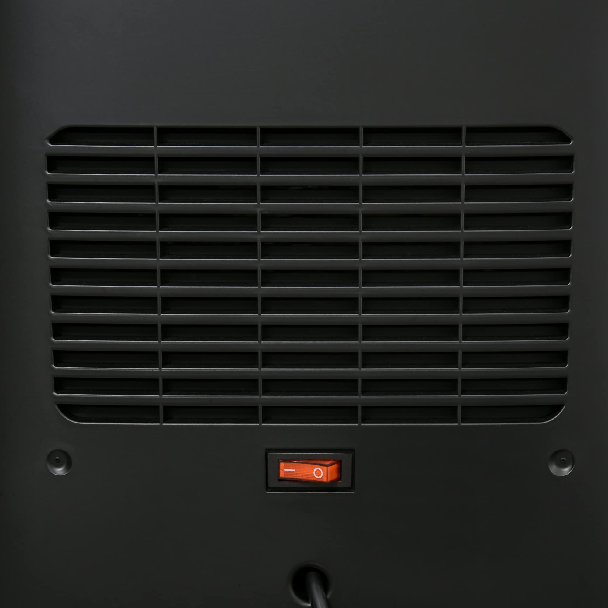 HOMCOM Camino Elettrico PTC 3 Modalità 1000W/2000W 33.7x25.5x60.4 cm Nero | Caminetto Elettrico, Temperatura Regolabile, Spegnimento Automatico, Timer, Telecomando