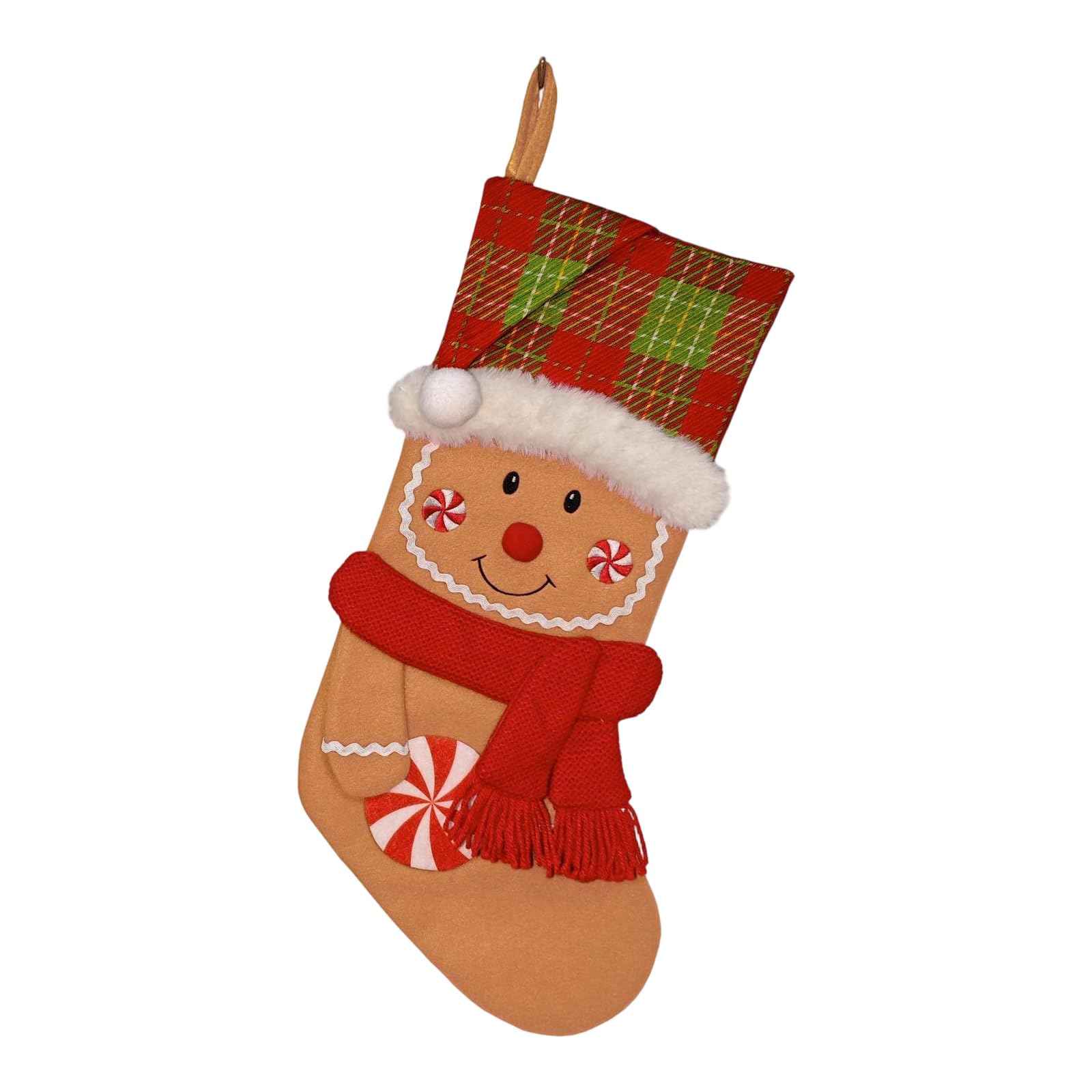 YWLUUOO Cartoon Christmas Hanging Socks Christmas Stockings Candy Gift Bag Decorations for Home Party Cartoon Socks