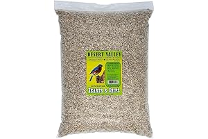 Premium Sunflower Chips: Desert Valley Delight for Wild Birds