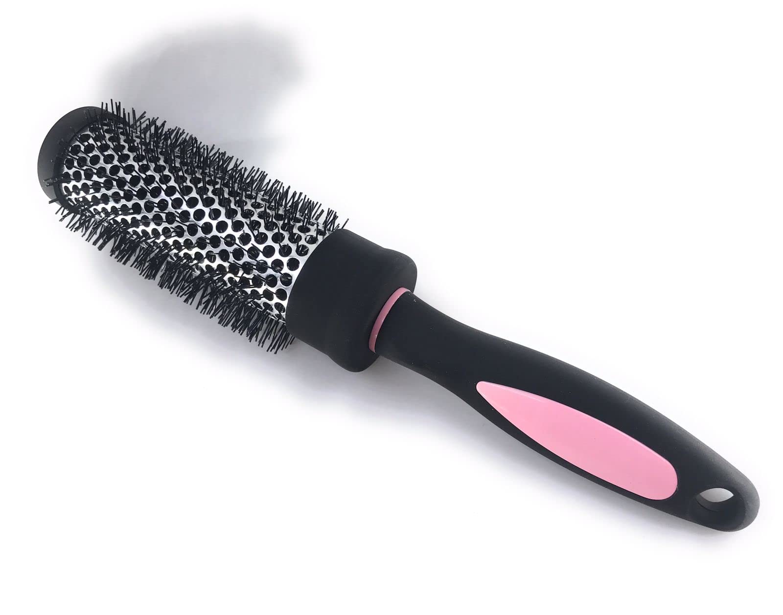 COSLUXE Professional Round Brush Set for Blow Drying Curling,Round Hair Brush Set for Woman Curly and Straight Salon Hair Styling, (PINK, 32mm -1pcs)