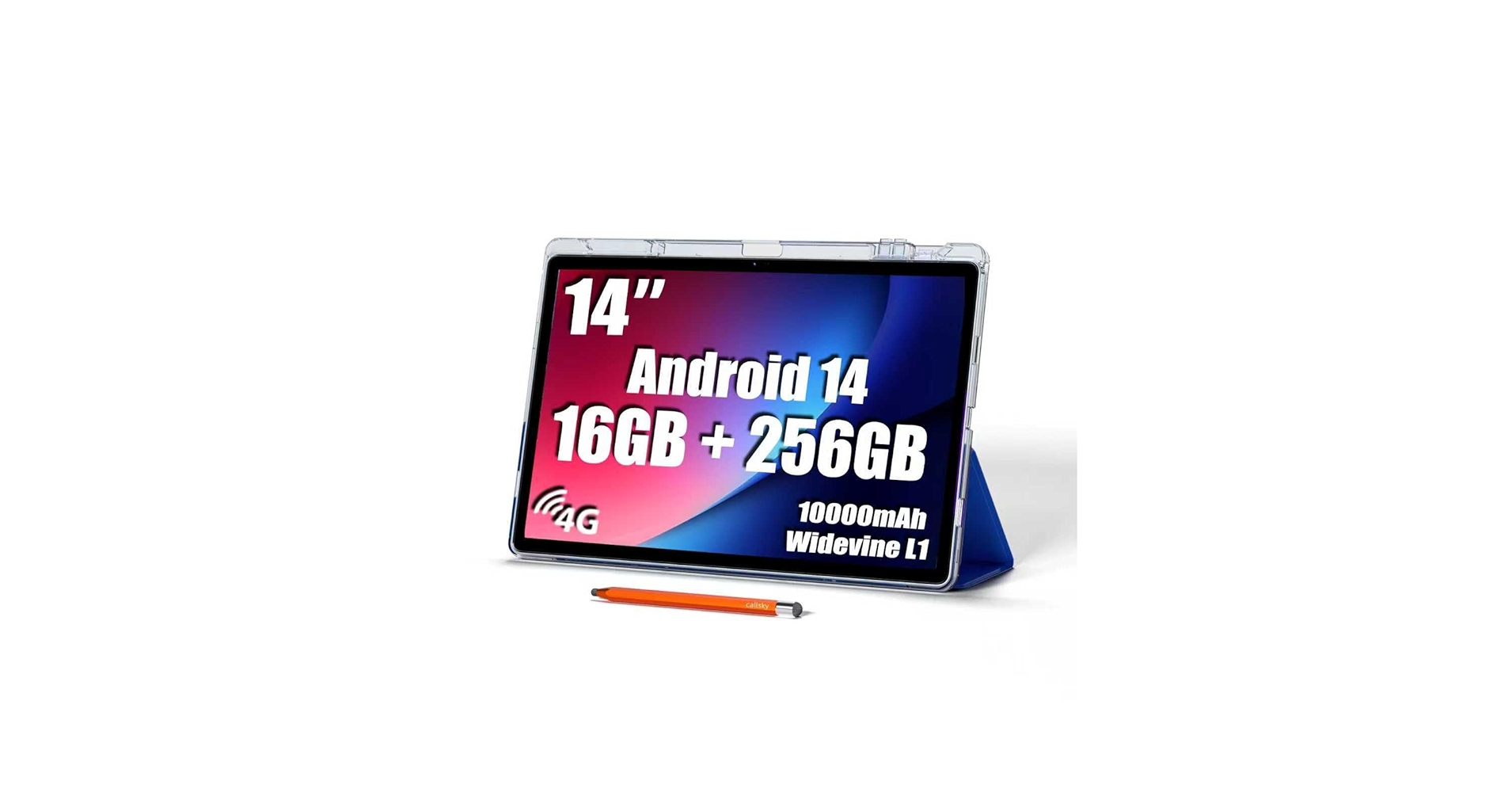 Amazon.com : 14 inch Large Screen Tablet, Android 15 Tablet