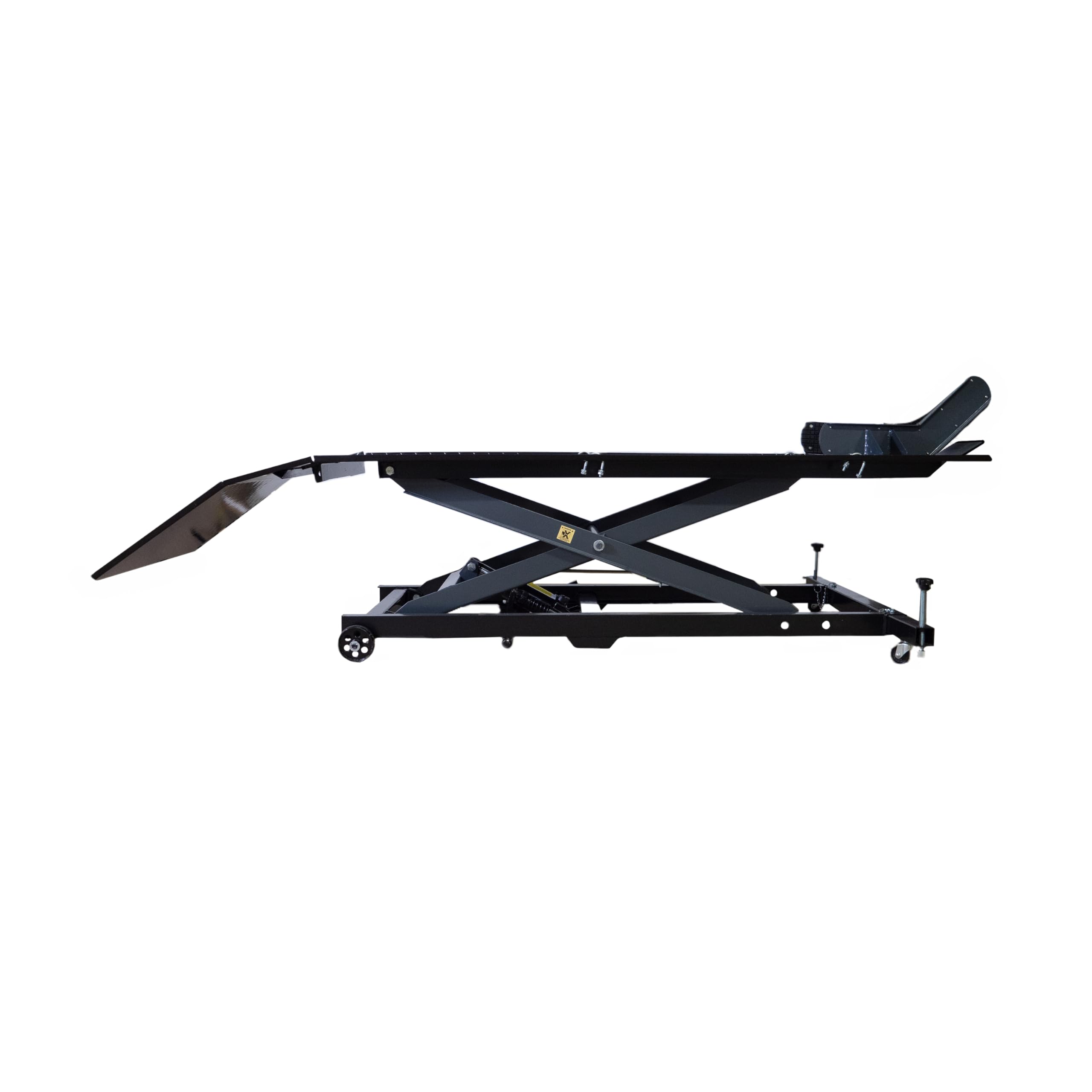 BPAC Table Elevatrice Moto 450 KG Hydraulique - Table Elevatrice Atelier pour Moto - Largeur 60 cm