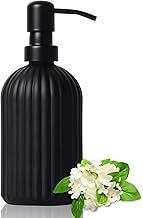 Soap Dispenser, 13.5OZ Kitchen Hand & Dish Soap Dispenser, Refillable Liquid Soap Dispenser Container with Soap Pump for Bathroom Kitchen Dish Soap, Lotion