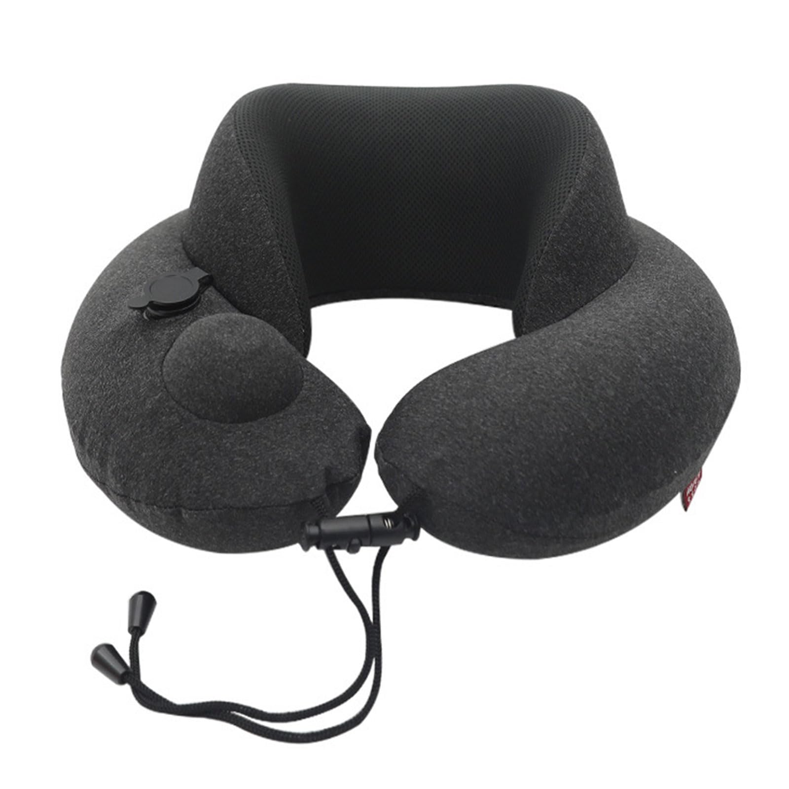 Tsophreniq Neck Pillow with Easy Press Inflation Systems Suitable for Adults Offices Sleep Neck Supporter