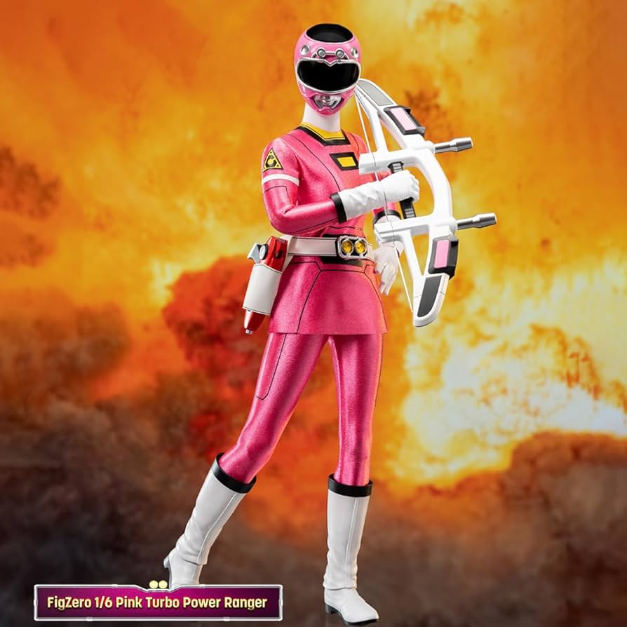 Amazon | HiPlay Threezero パワーレンジャー・ターボ ピンク