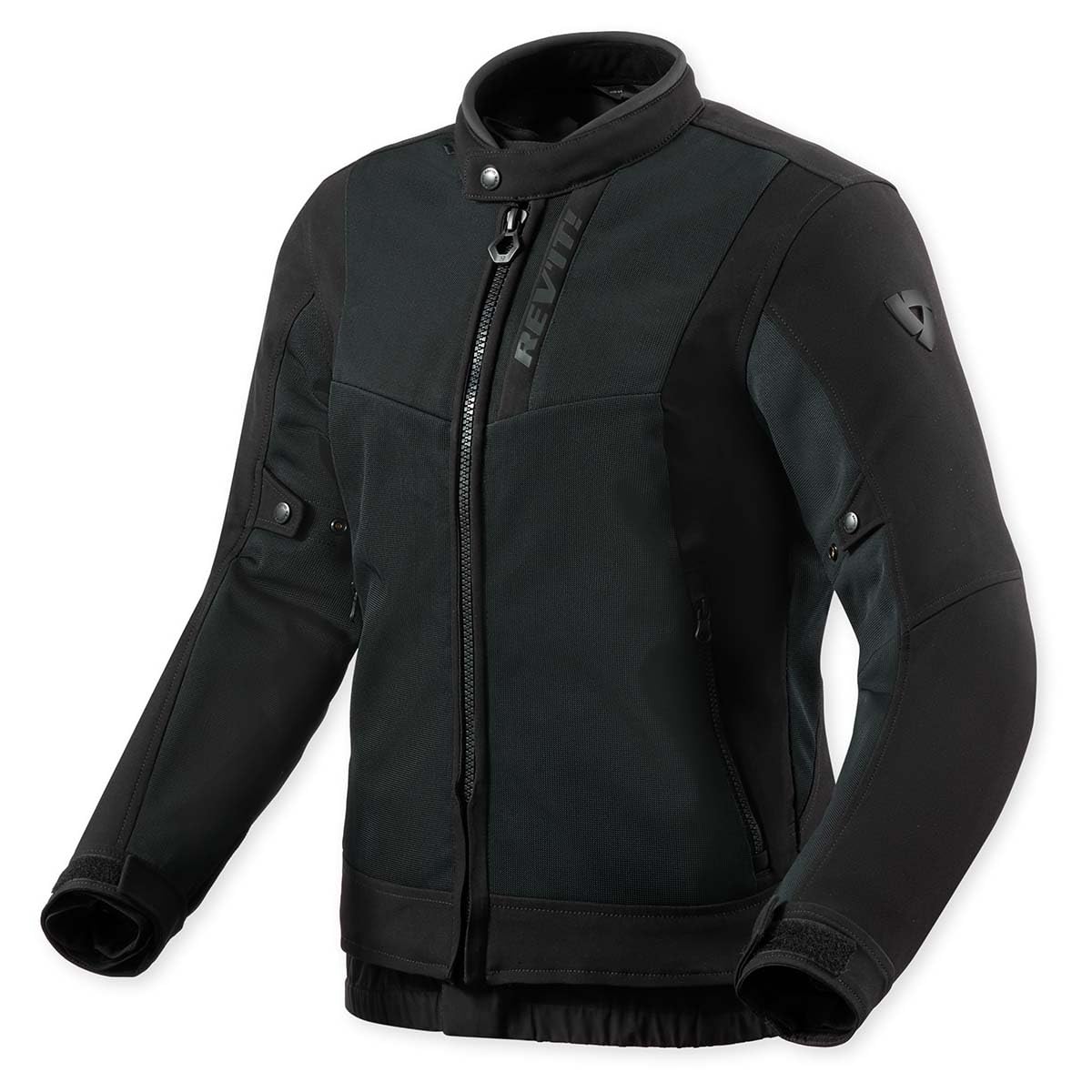 Revit Highcrest H2O wodoodporna damska kurtka motocyklowa tekstylna, czarny, 44