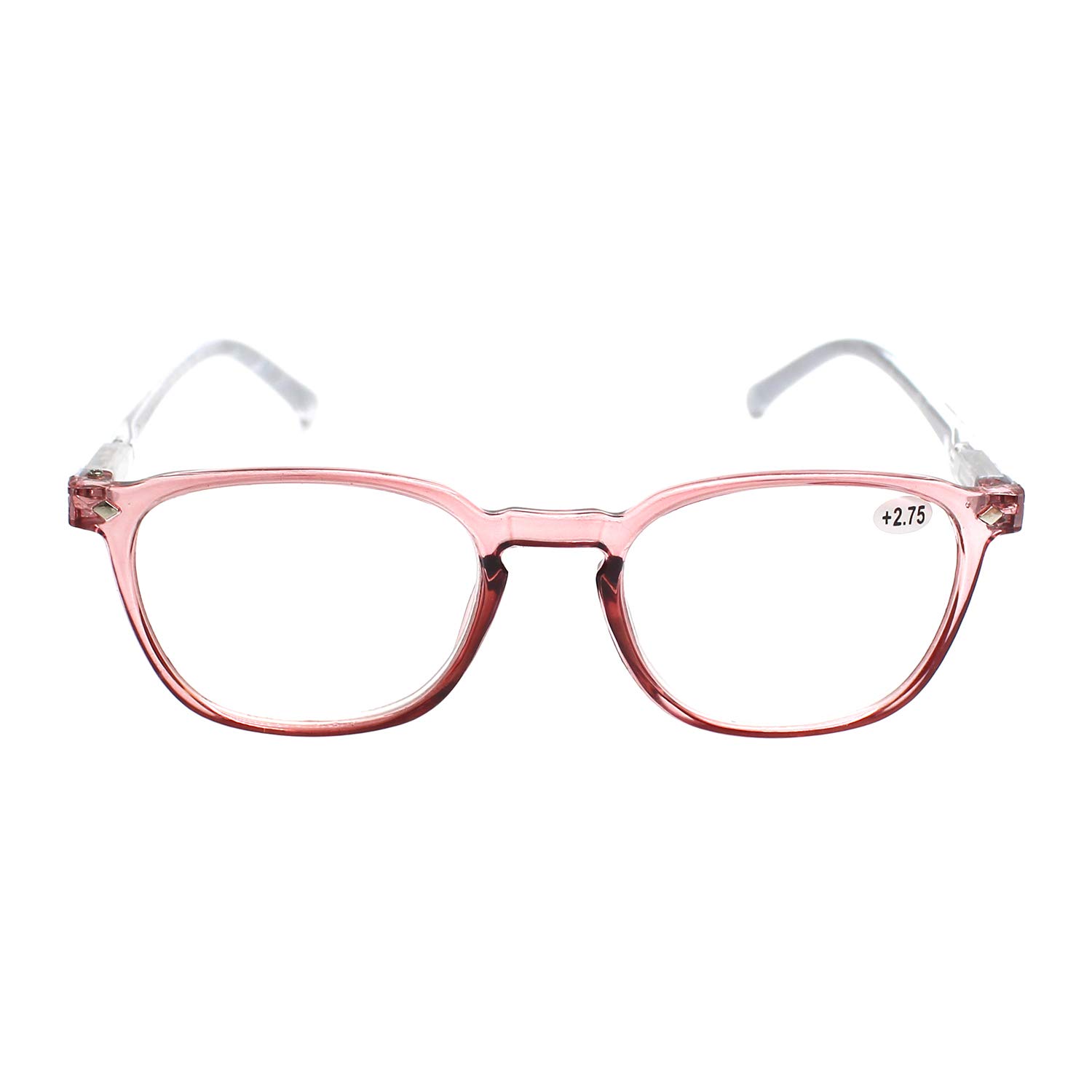 Esperto Readers Rainy Reading Glasses For Women +1.00 to +3.00 Power -Crystal Pink (+2.50) 2
